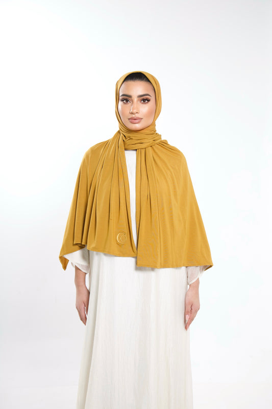 Bamboo Scarf Indian Ocher