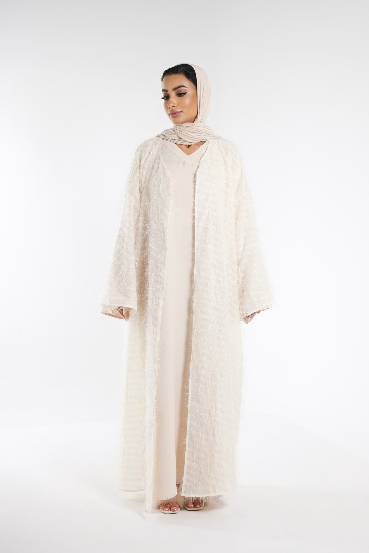 Doha Abaya Ivory
