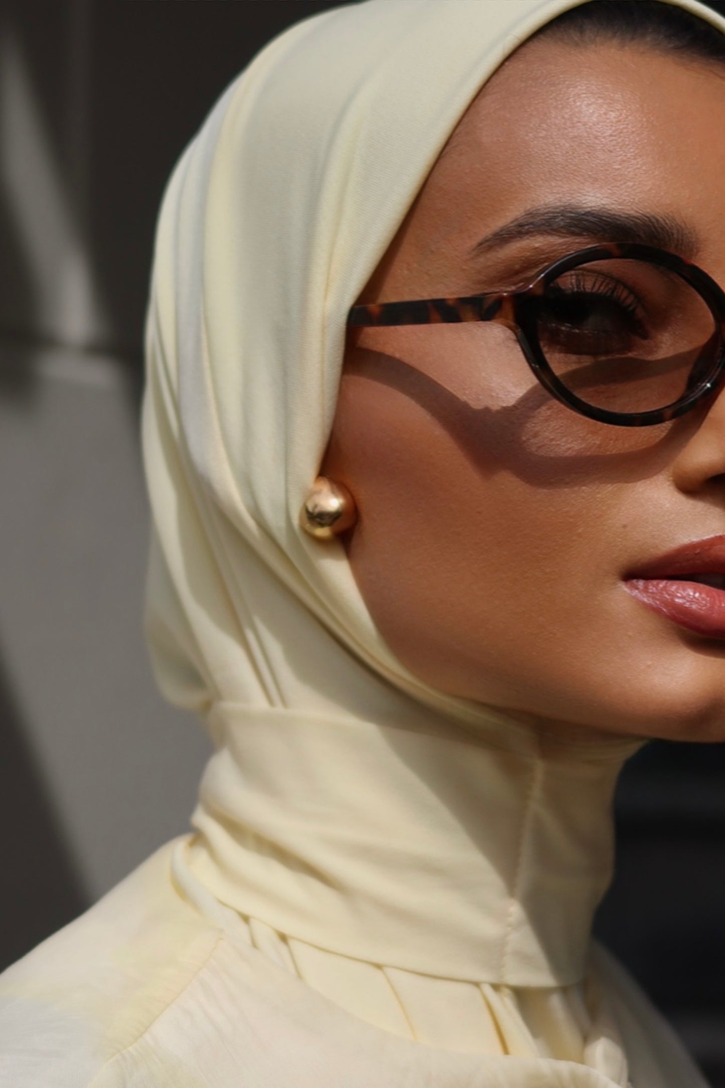 Ready To Wear Hijab In Butteryellow