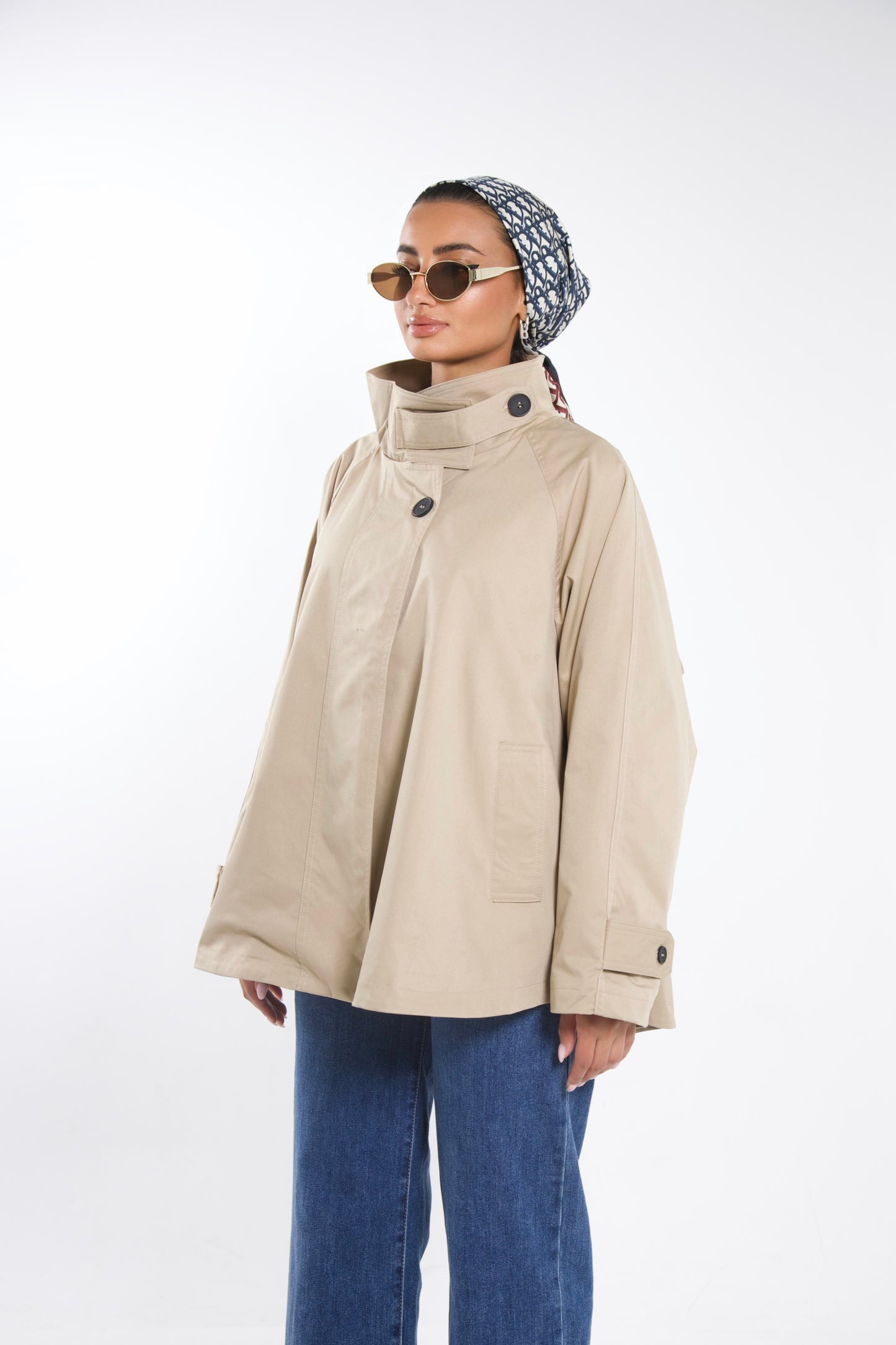 Trench Cape Camel (size s/m) pre-order