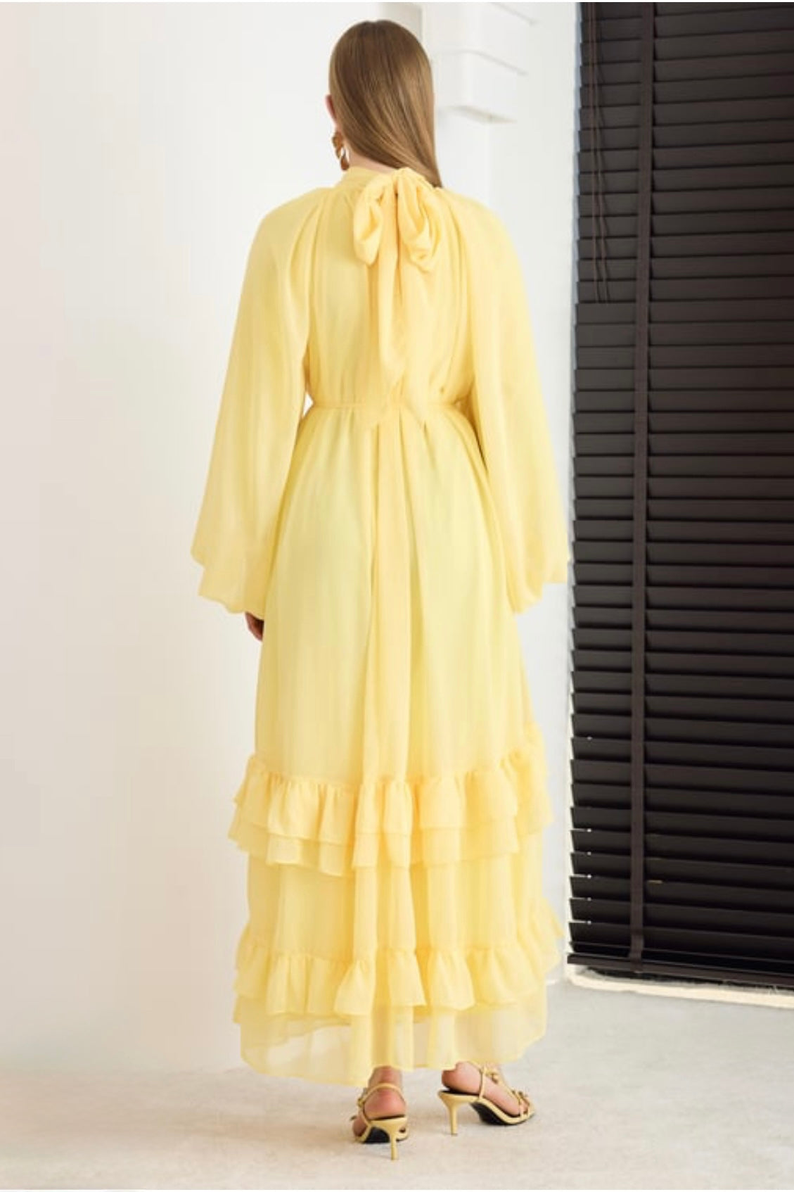 Lumierè Jaune Maxi Dress
