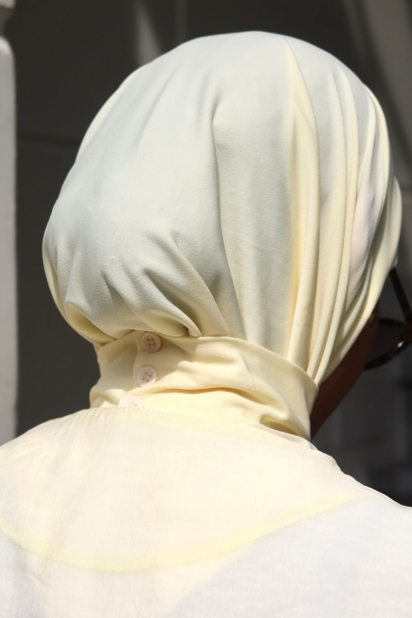 Ready To Wear Hijab In Butteryellow