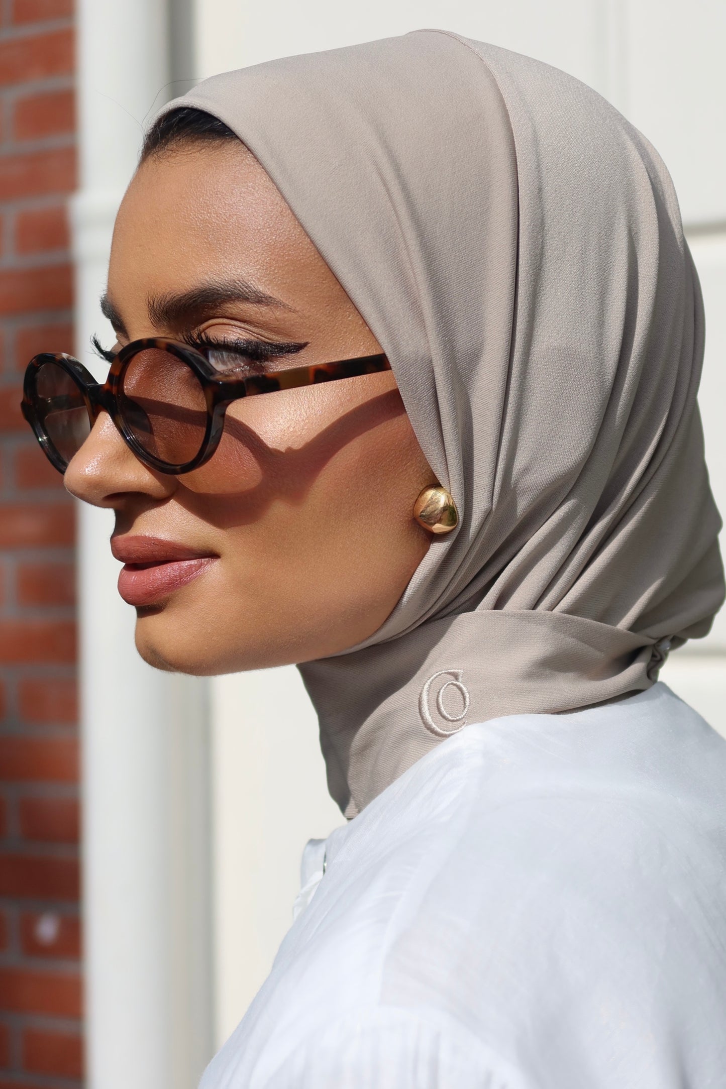 Ready To Wear Hijab In Ashen Taupe