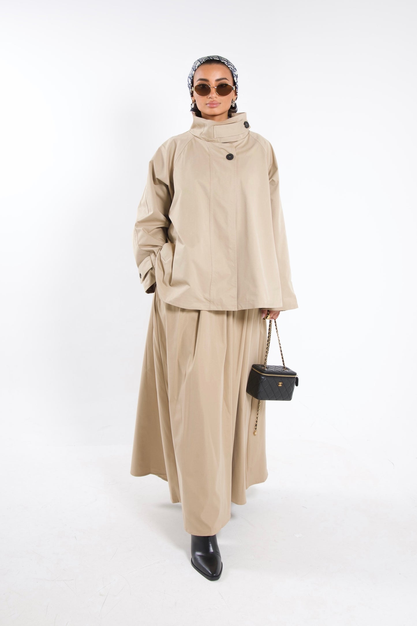 Trench Cape Camel (size s/m) pre-order