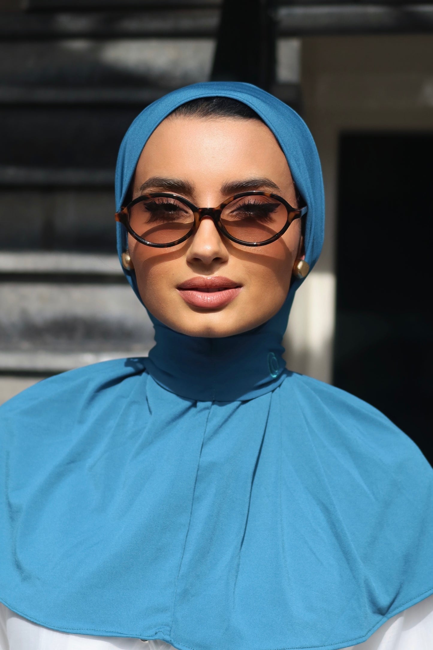 Ready To Wear Hijab In Icy Azure