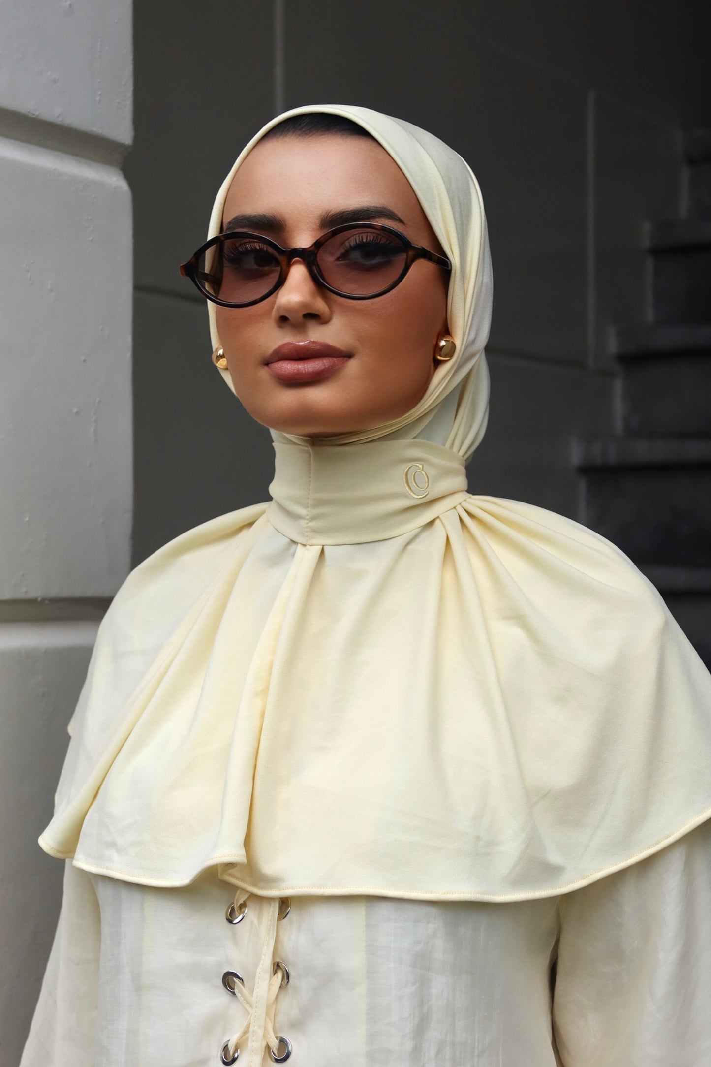 Ready To Wear Hijab In Butteryellow