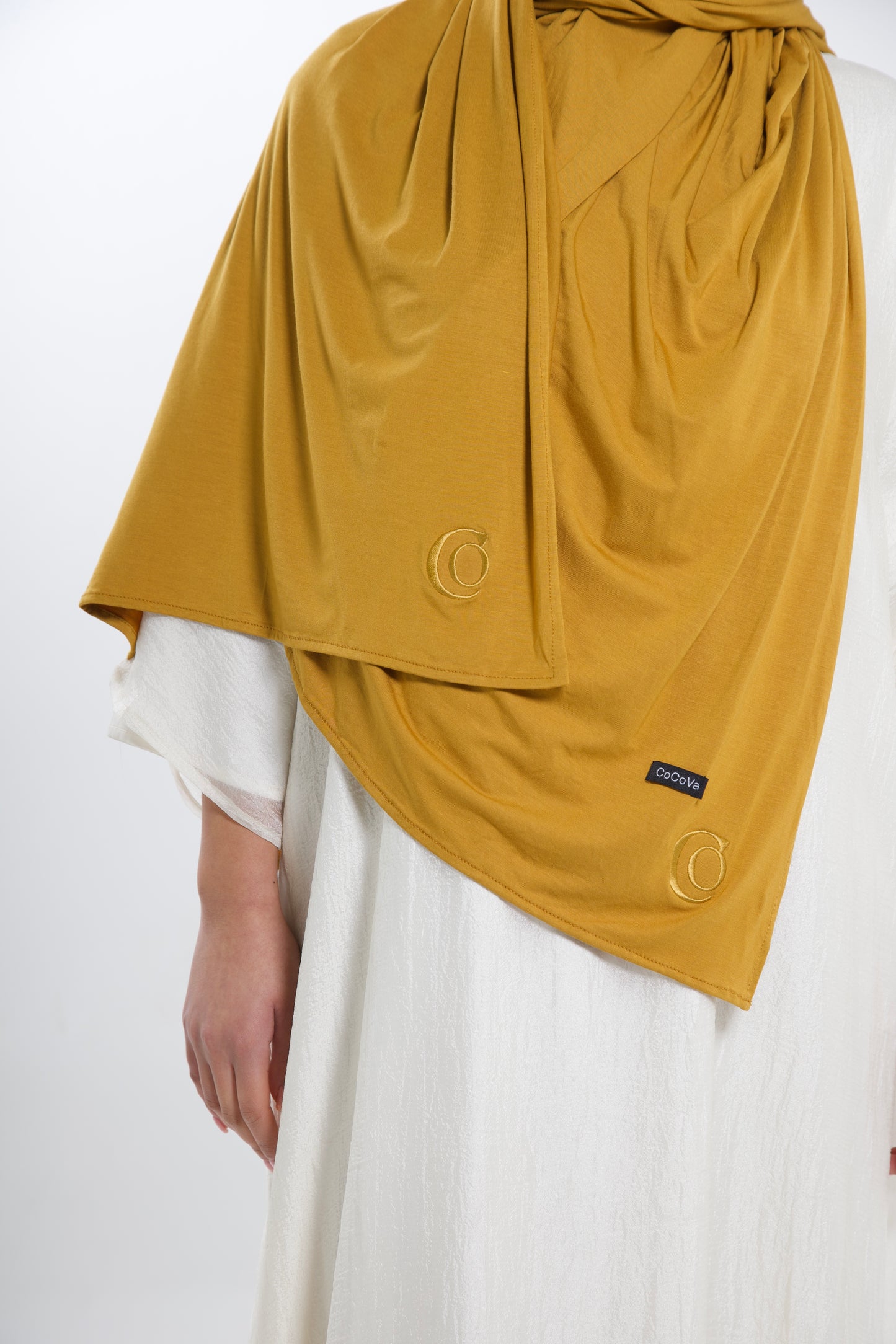 Bamboo Scarf Indian Ocher