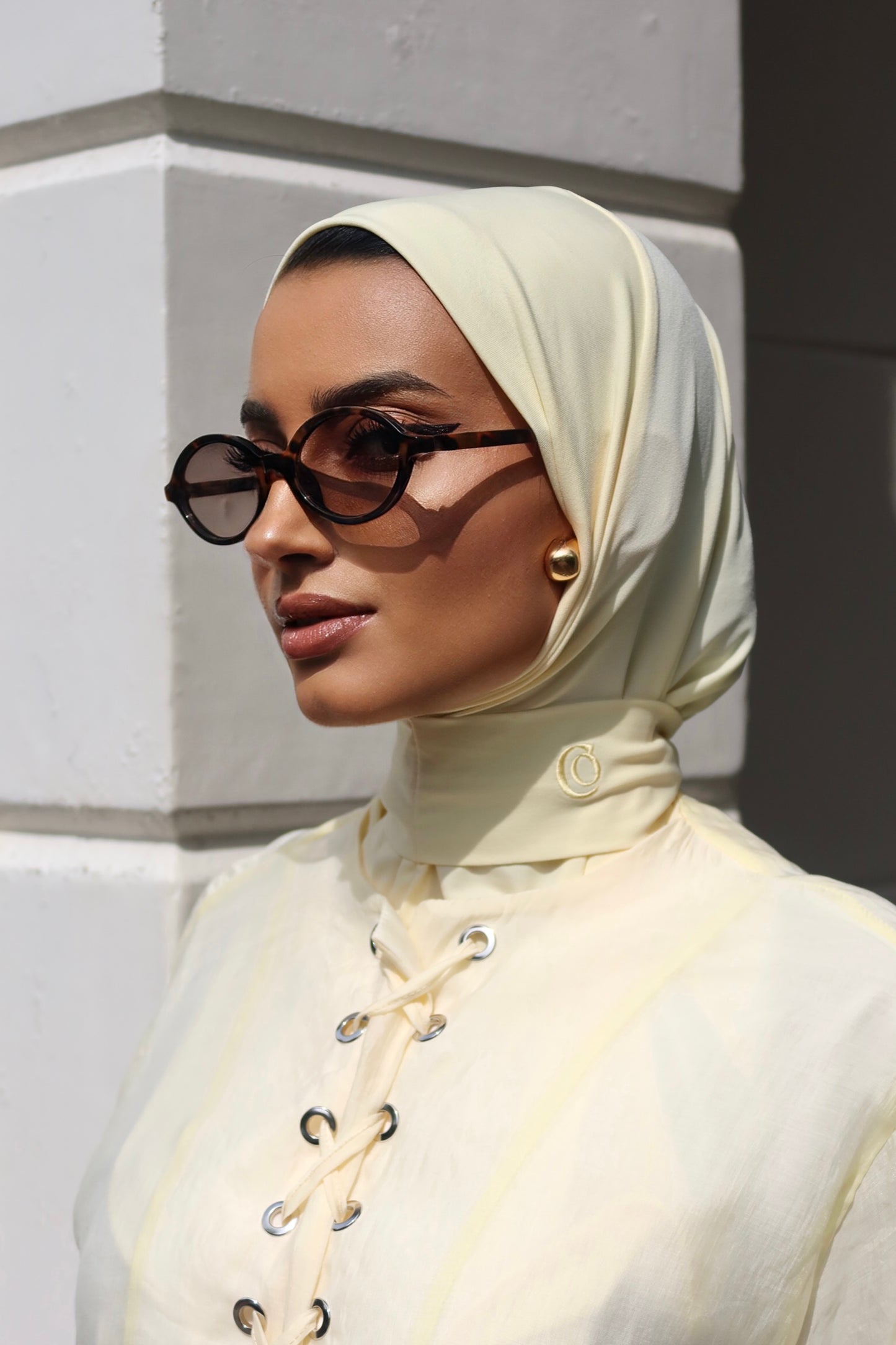 Ready To Wear Hijab In Butteryellow