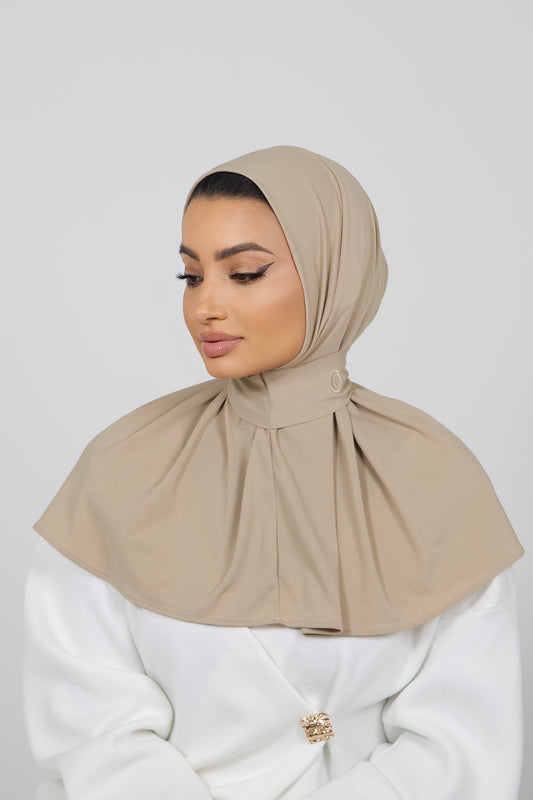 Ready To Wear Hijab In Biscuit