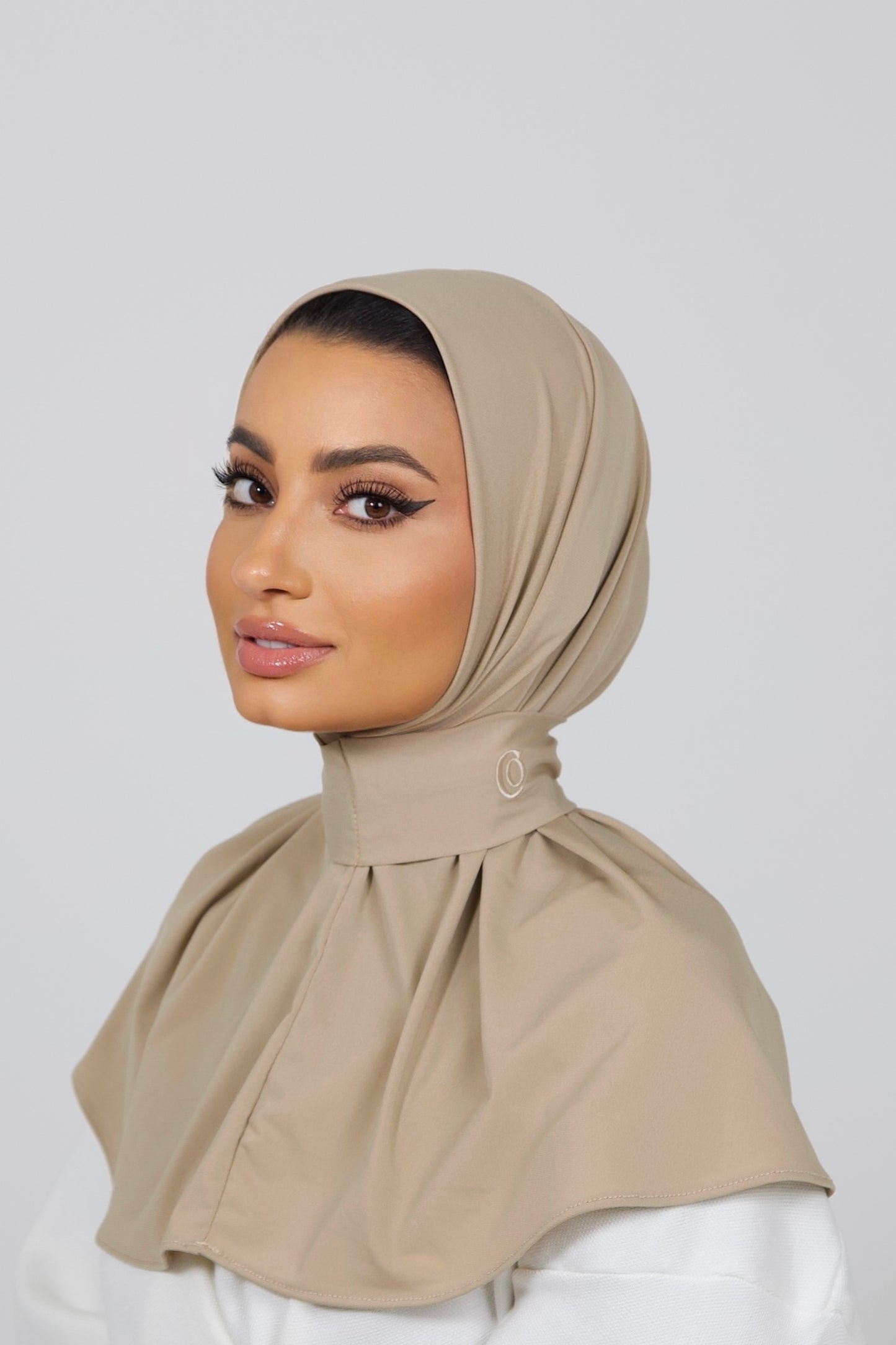Ready To Wear Hijab In Biscuit