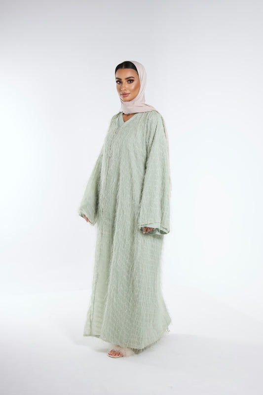 Doha Abaya Mintgreen