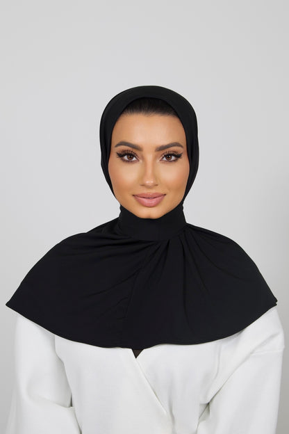 Ready To Wear Hijab In Black