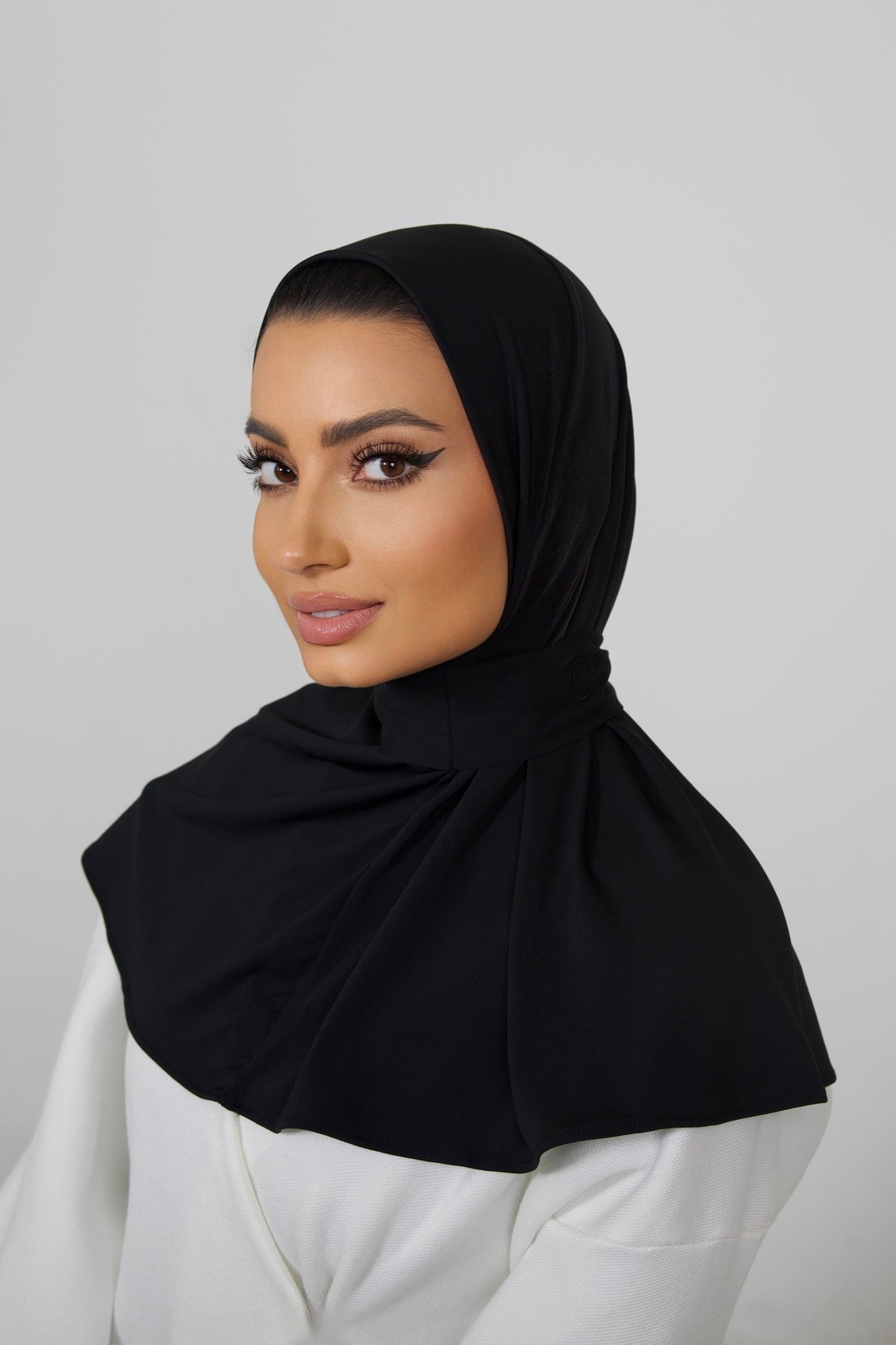 Ready To Wear Hijab In Black