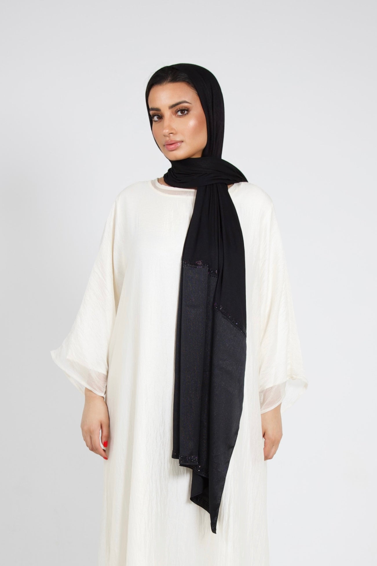 Dubai Satin Jersey Scarf