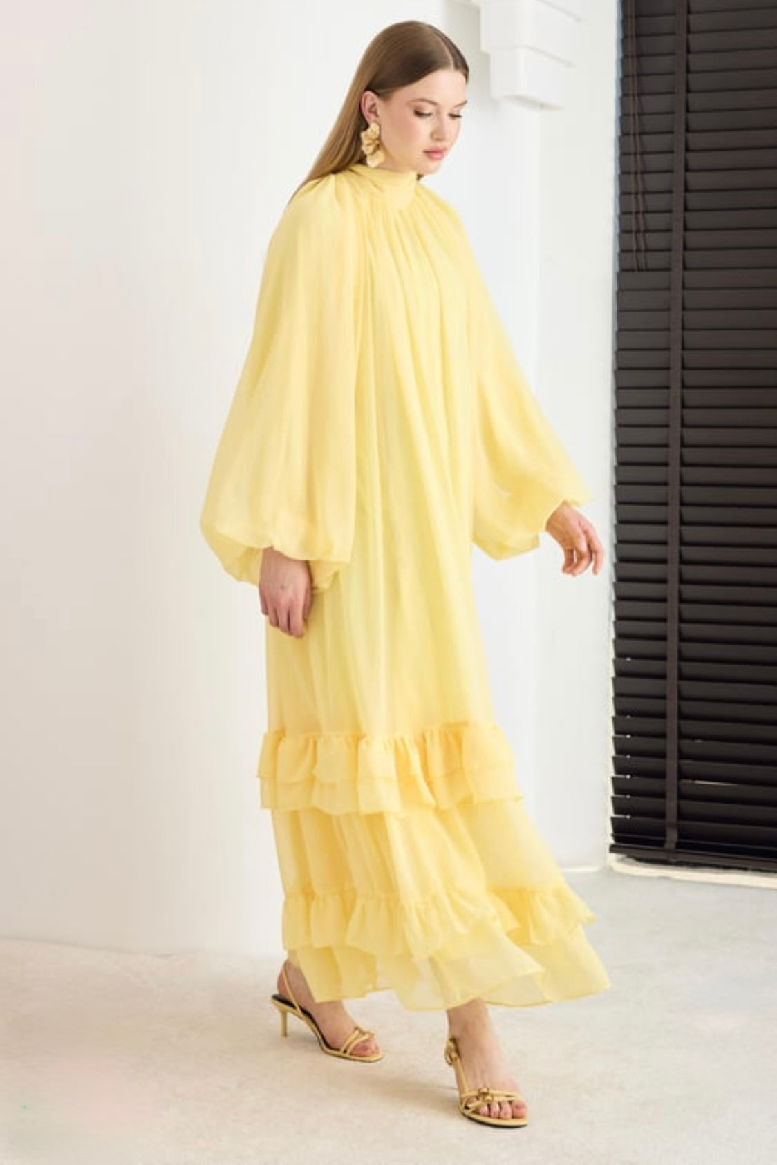 Lumierè Jaune Maxi Dress