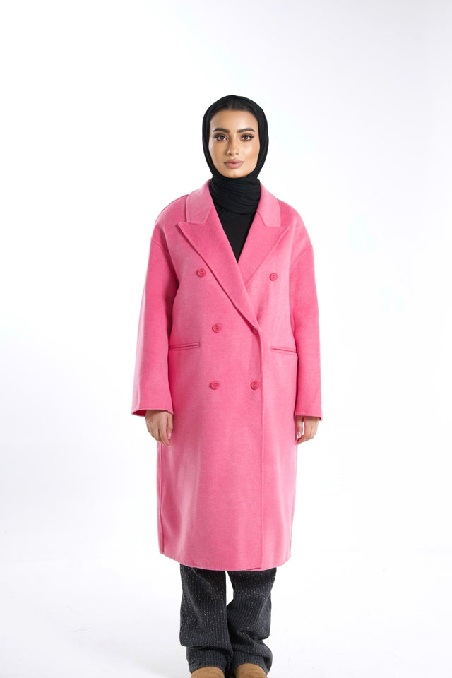 Wool Coat Pink