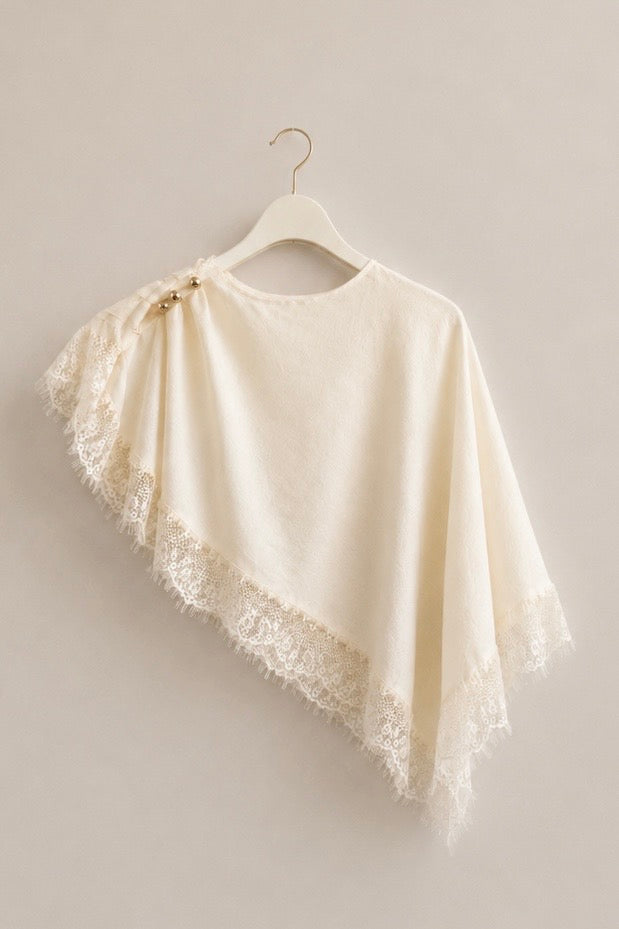 Cape Dress Vanille