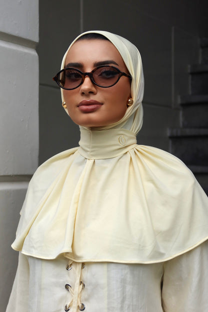 Ready To Wear Hijab In Butteryellow