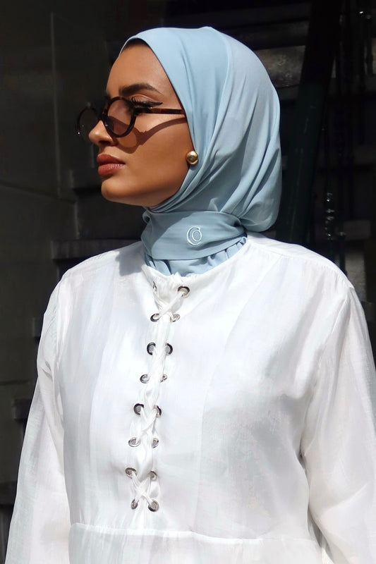Ready To Wear Hijab In Frosted Cloud