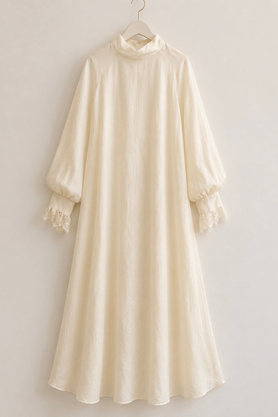 Cape Dress Vanille