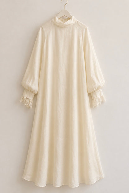 Cape Dress Vanille