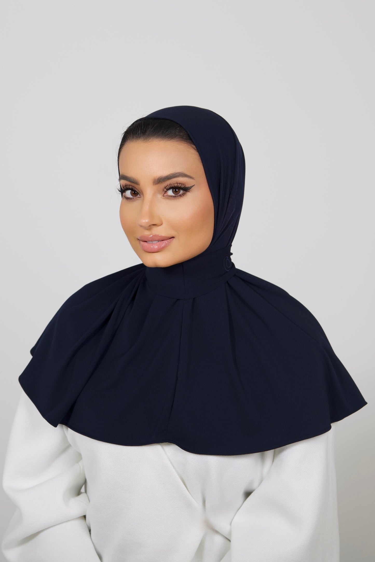 Ready To Wear Hijab In Navy
